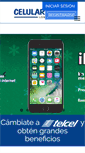Mobile Screenshot of celularone.com.mx